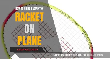 Traveling with Badminton Rackets: Can You Bring Them Onboard?