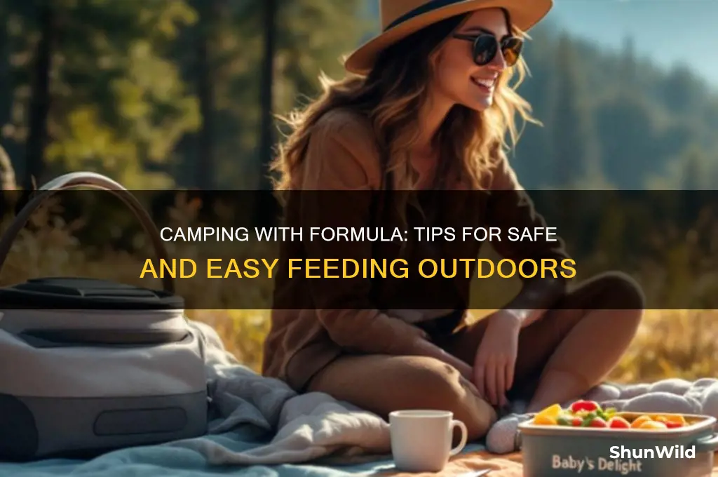 how to bring formula camping