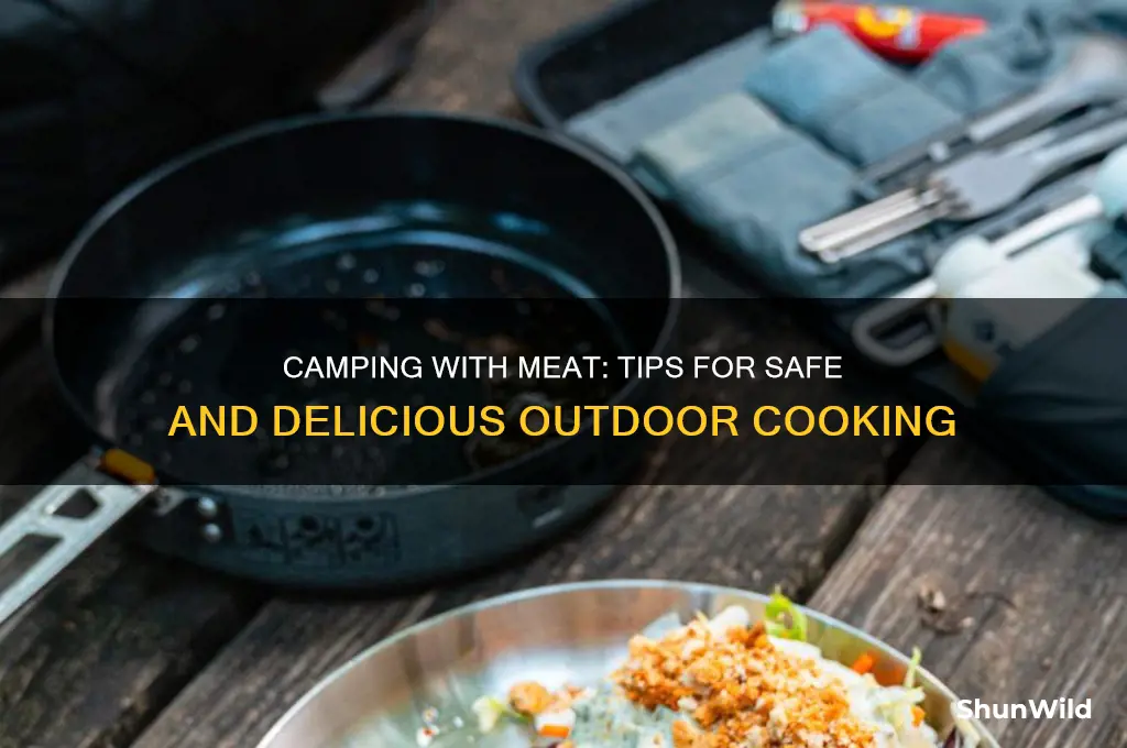 how to bring meat camping