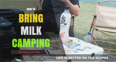 Camping with Milk: Tips for Safe and Fresh Storage Outdoors