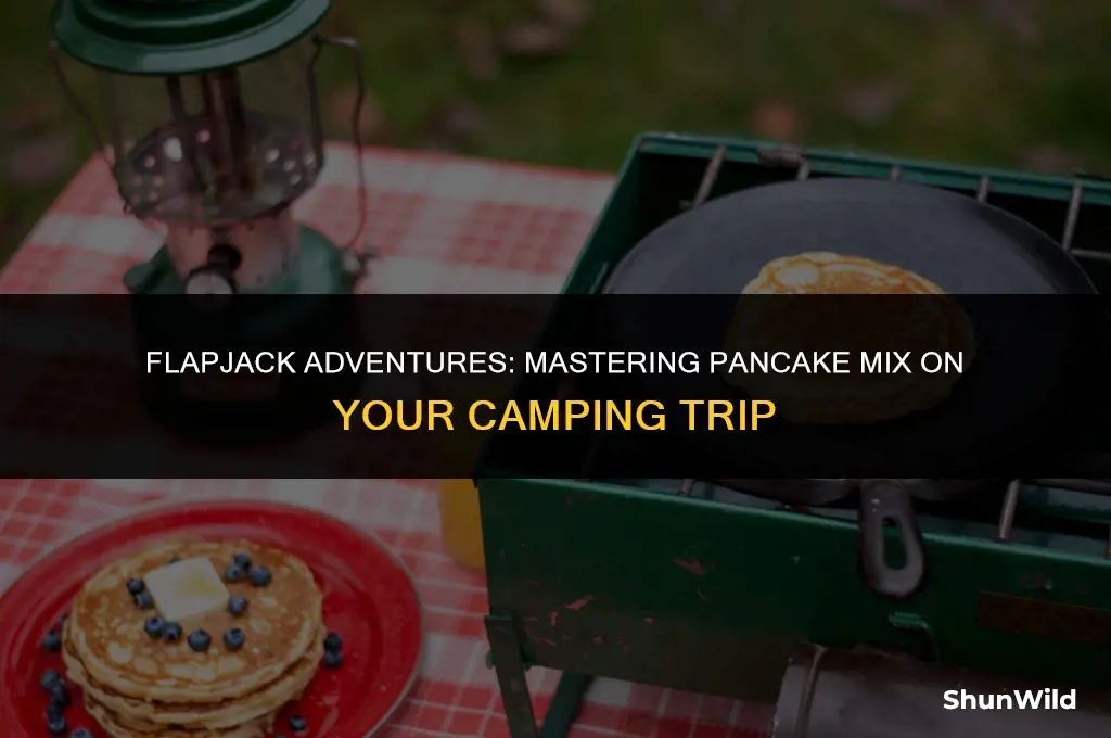 how to bring pancake mix camping