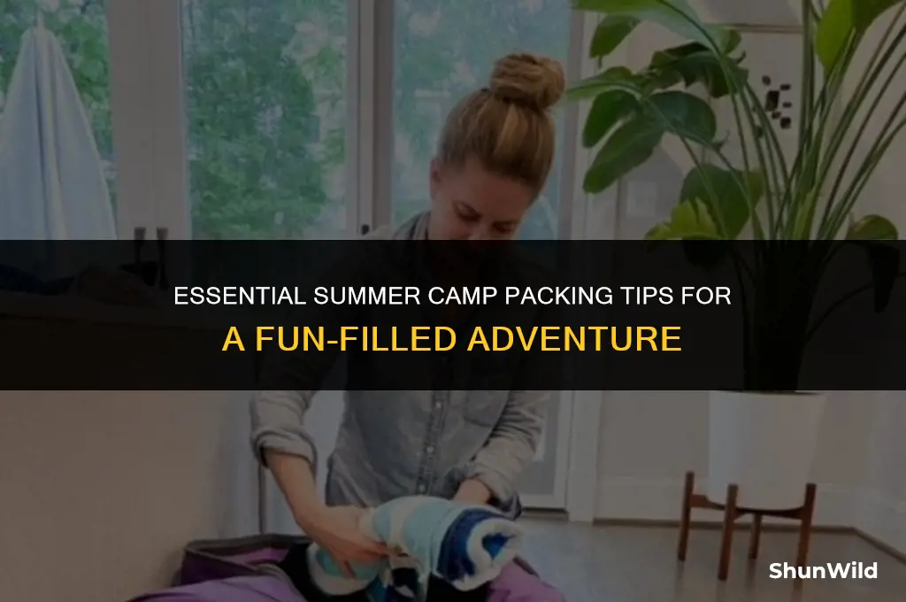 how to bring to summer camp