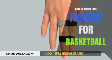 Taping Fingers for Basketball: The Buddy System Guide