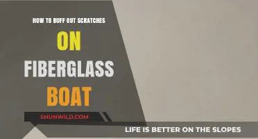 Revive Your Fiberglass Boat: A Guide to Buffing Out Scratches