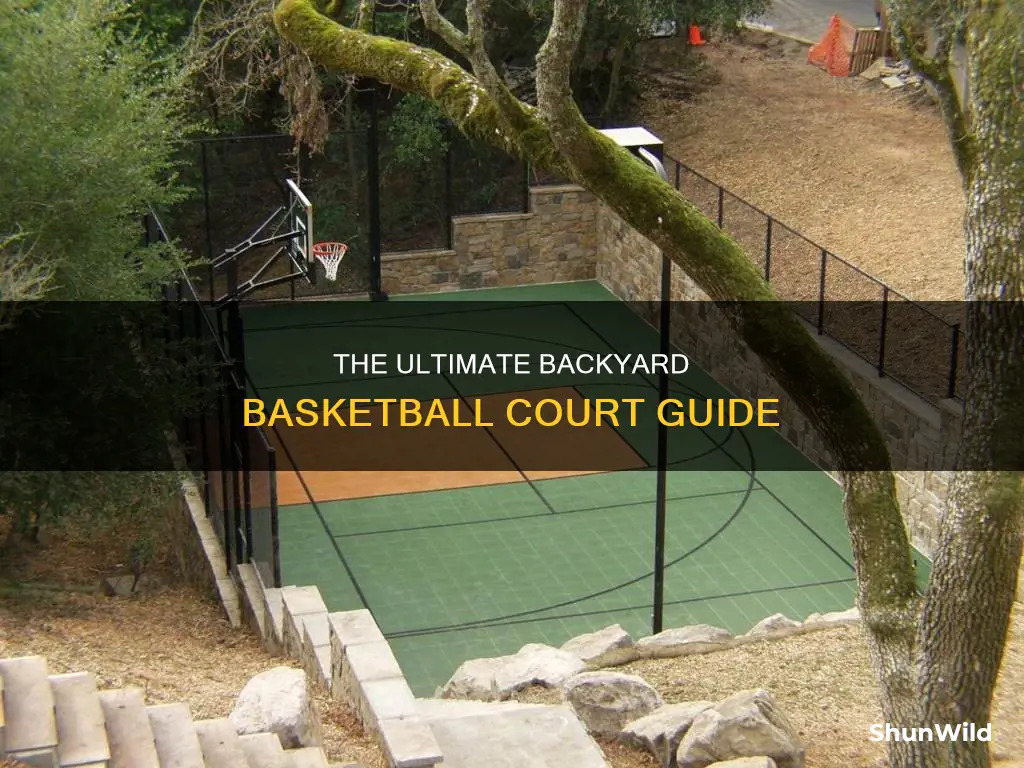 how to build a backayrad basketball couert