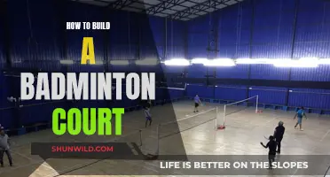 Constructing a Badminton Court: A Comprehensive Guide