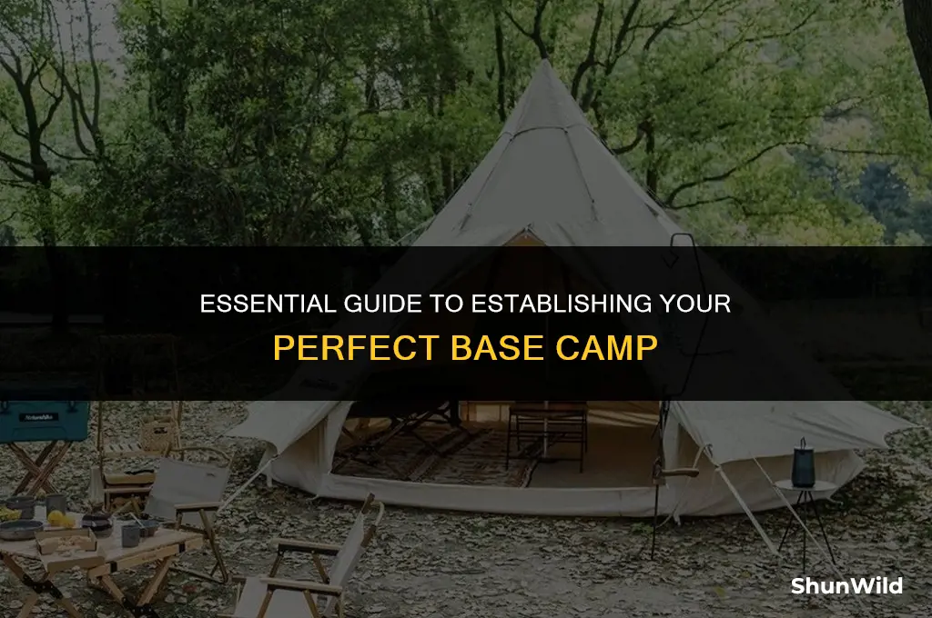 how to build a base camp