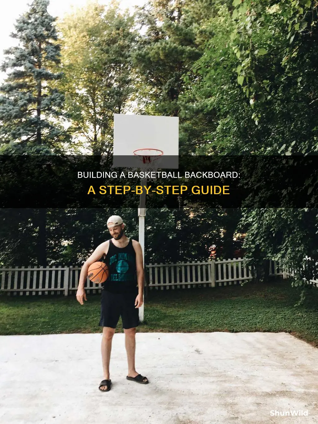 how to build a basketball backboard
