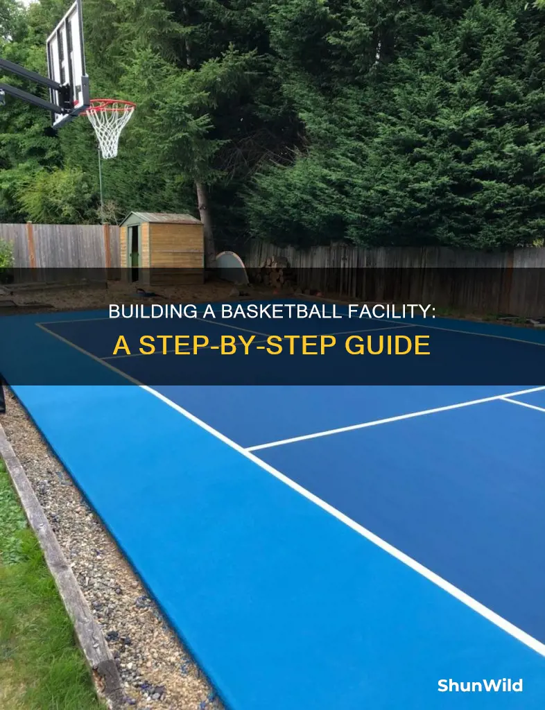 how to build a basketball facility