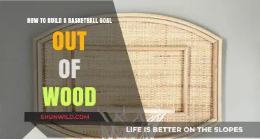 Building a Basketball Goal: Woodworking Project