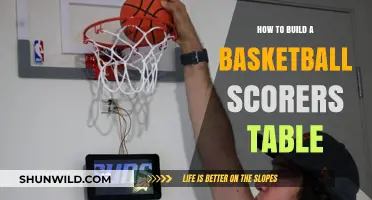Building a Basketball Scorers Table: A Step-by-Step Guide