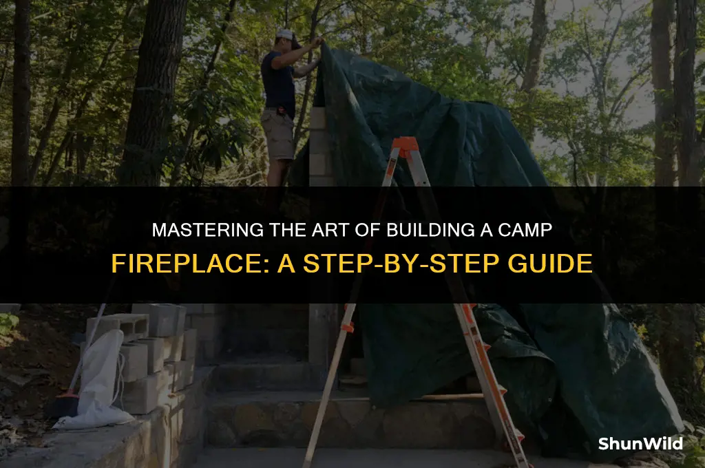 how to build a camp fireplace