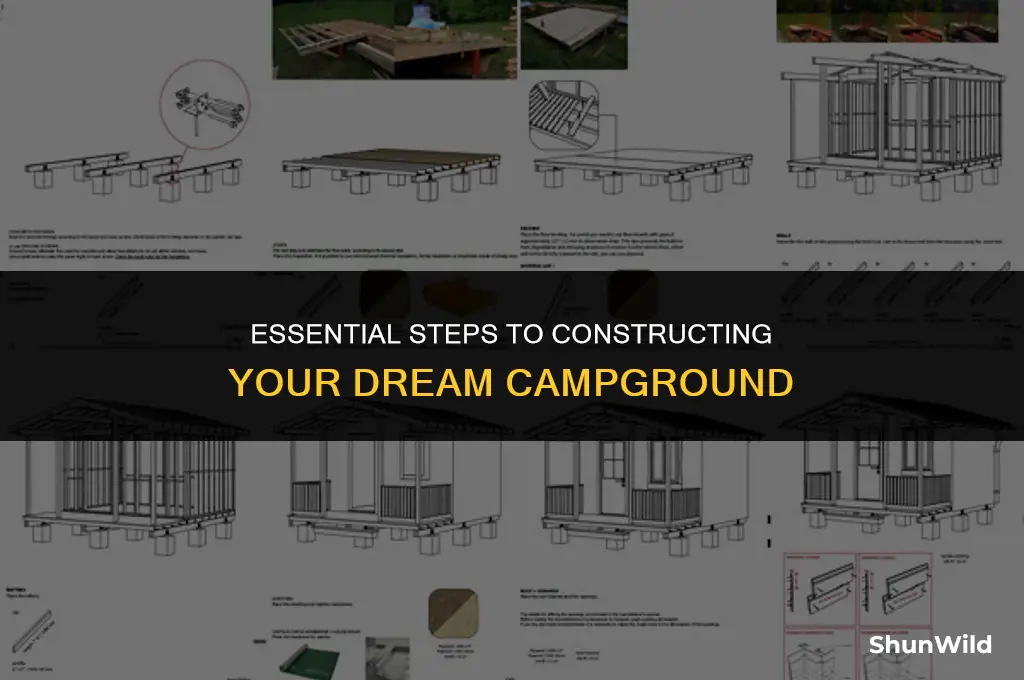 how to build a camp ground
