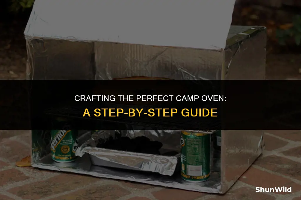how to build a camp oven