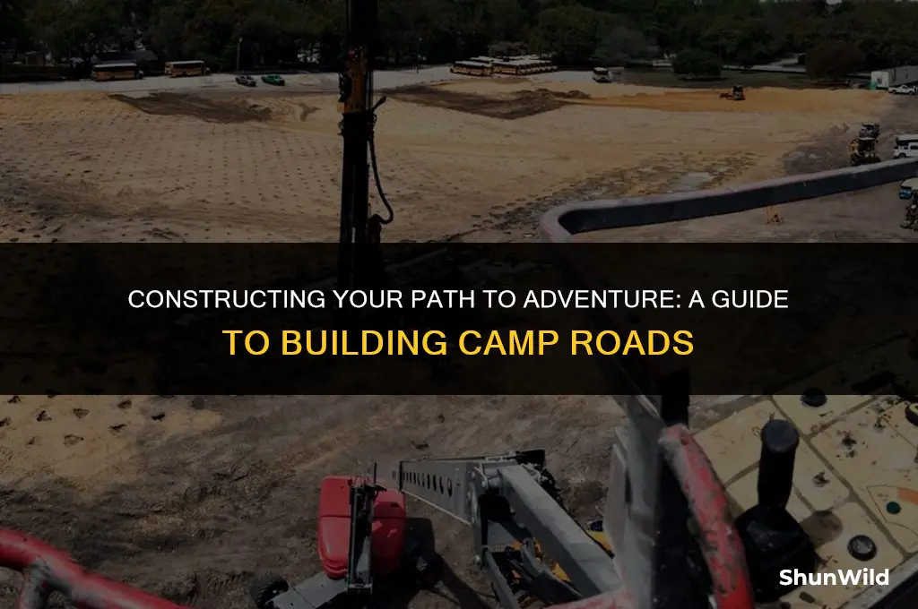 how to build a camp road