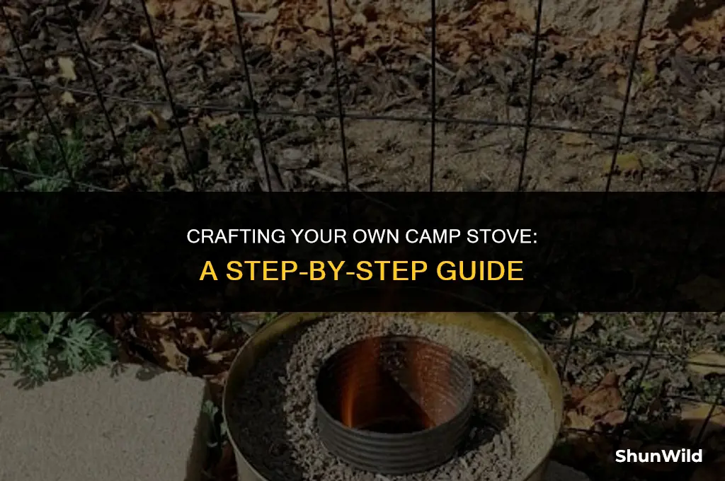 how to build a camp stove