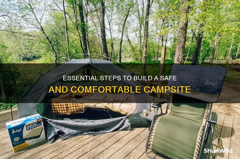 how to build a camp