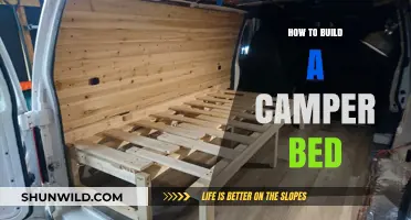 Crafting Comfort on the Go: A DIY Guide to Building Your Camper Bed