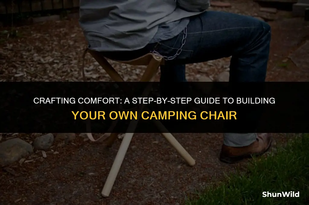 how to build a camping chair