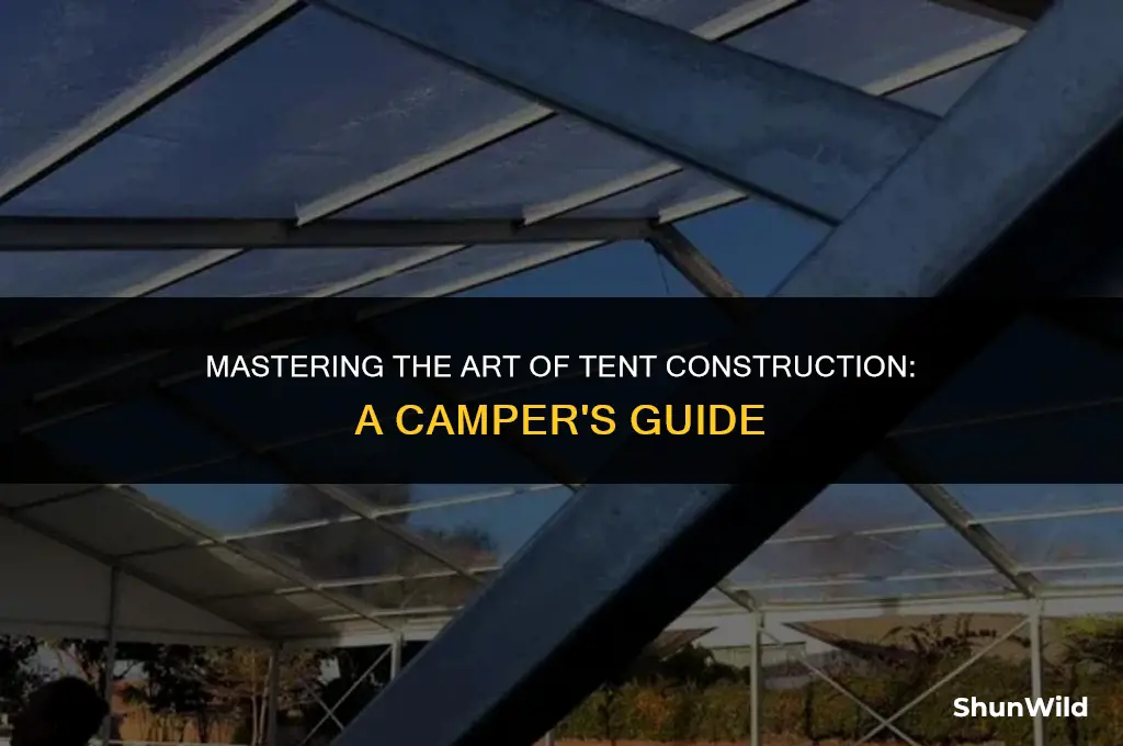 how to build a camping tent