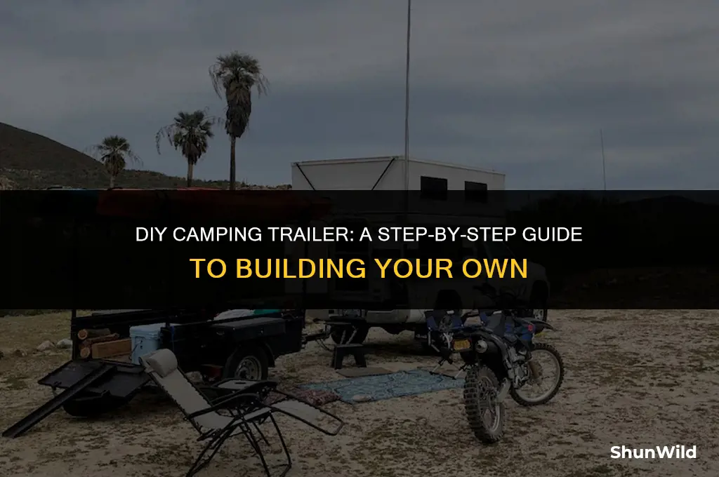 how to build a camping trailer