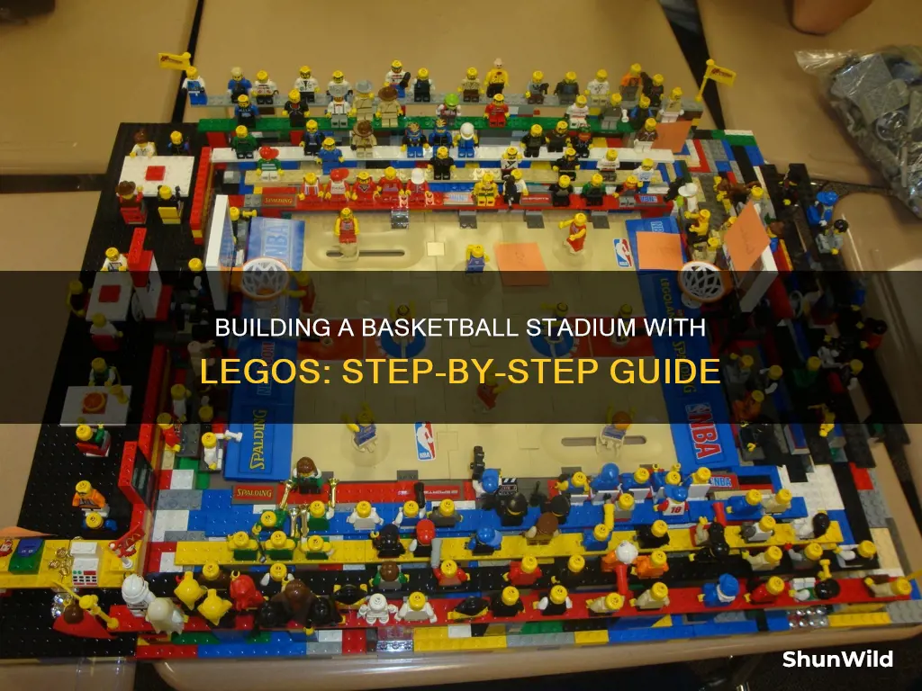 how to build a lego basketball stadium