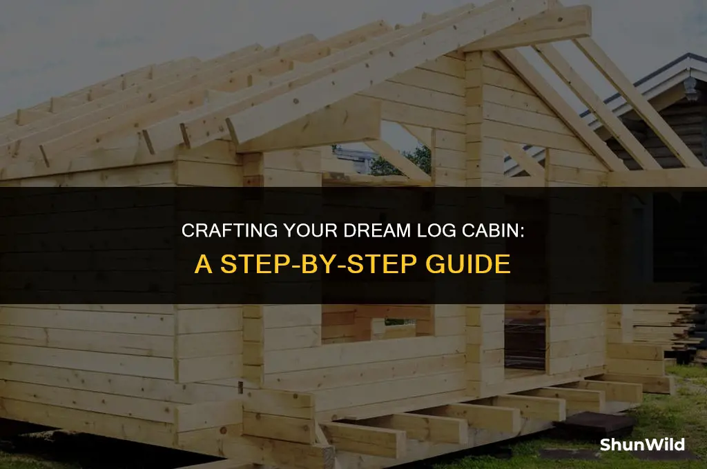 how to build a log camp