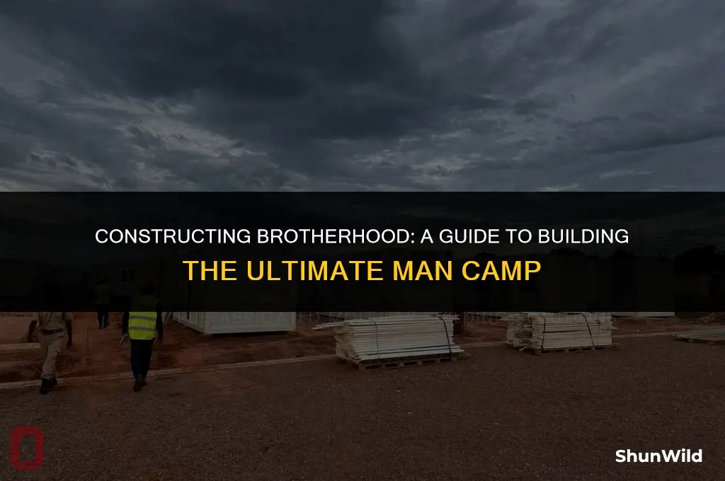 how to build a man camp