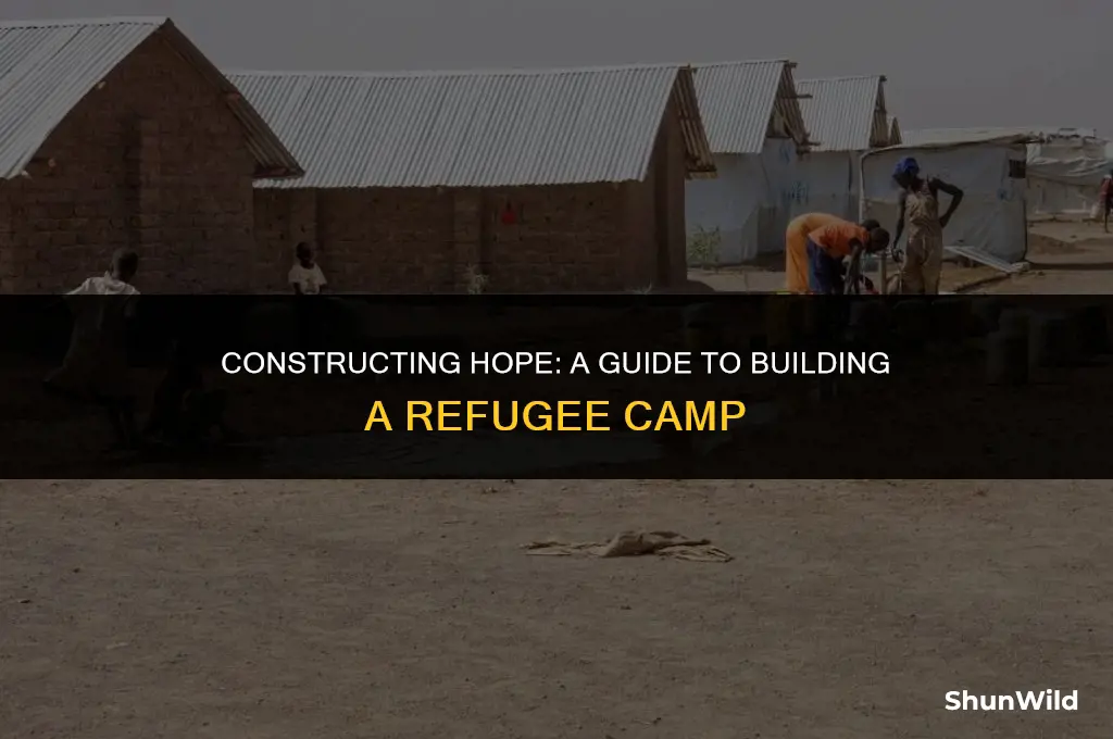how to build a refugee camp