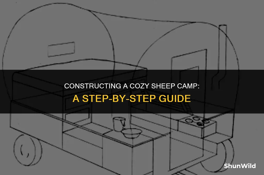 how to build a sheep camp