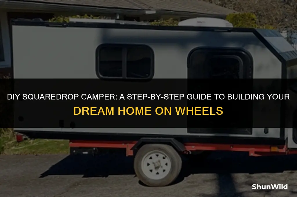 how to build a squaredrop camper