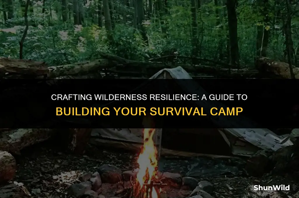 how to build a survival camp