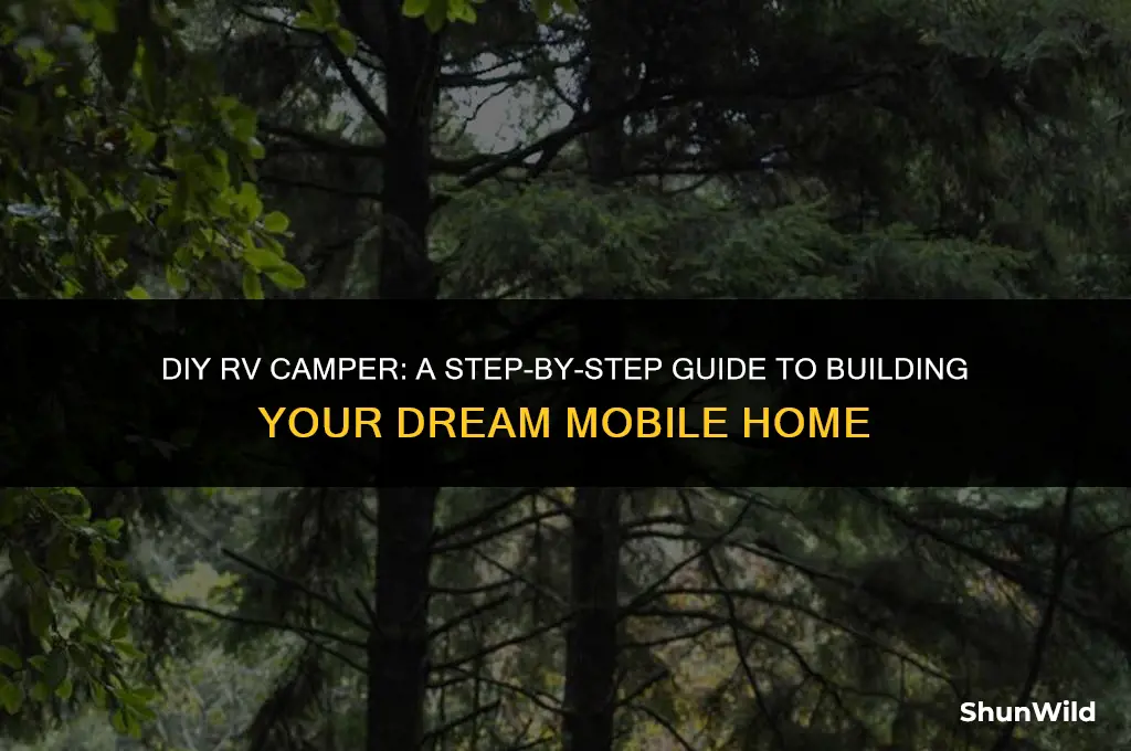 how to build an rv camper