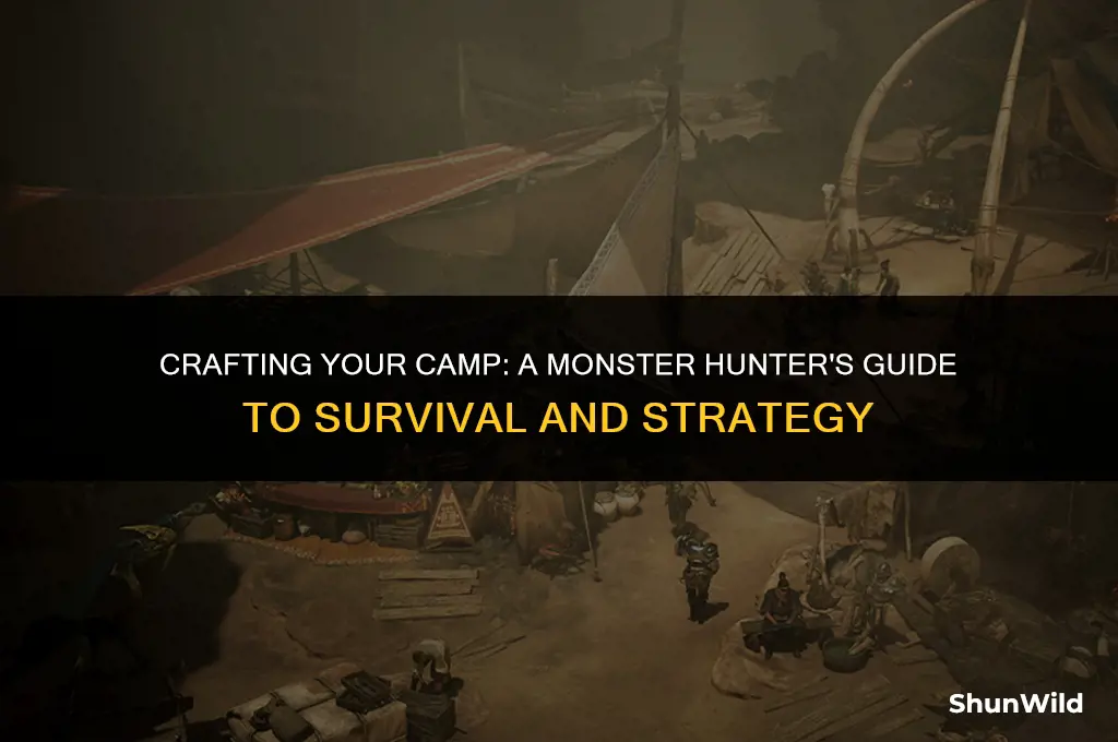 how to build camp monster hunter