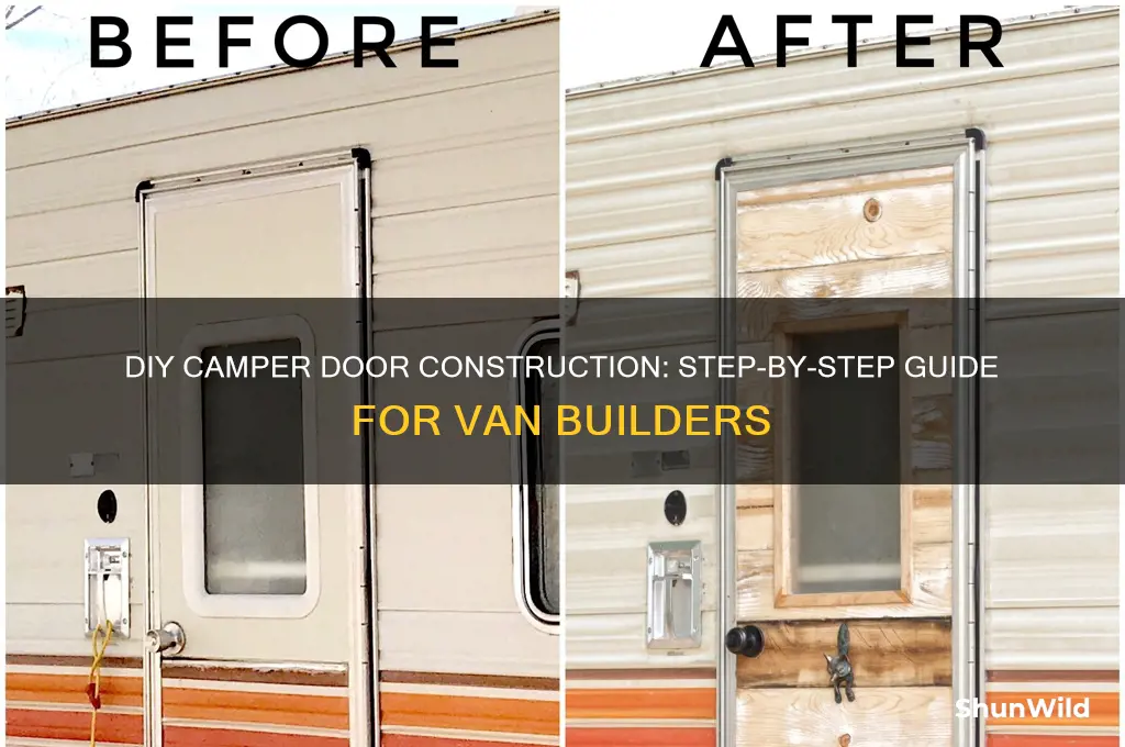 how to build camper door