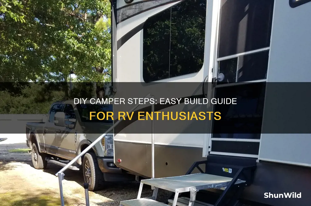 how to build camper steps