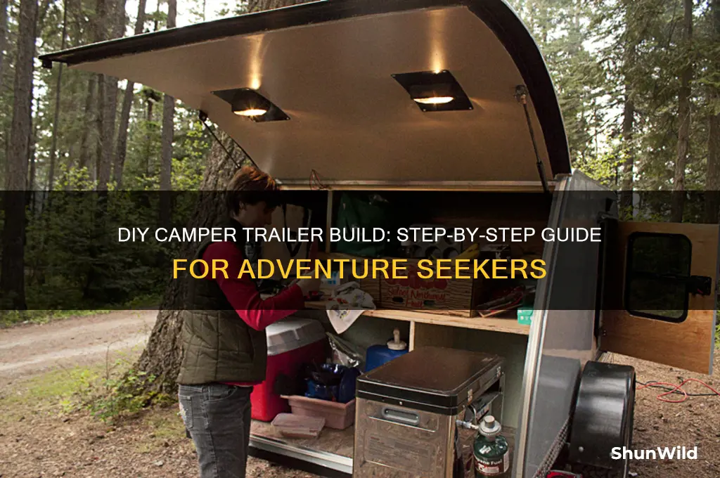 how to build camper trailer