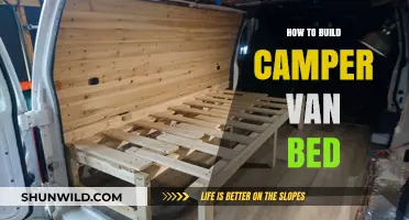 Crafting Comfort on the Go: A Guide to Building Your Camper Van Bed