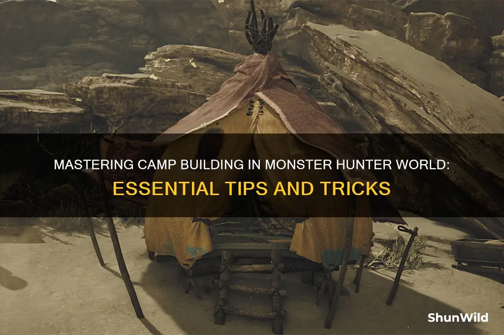 how to build camps mhw