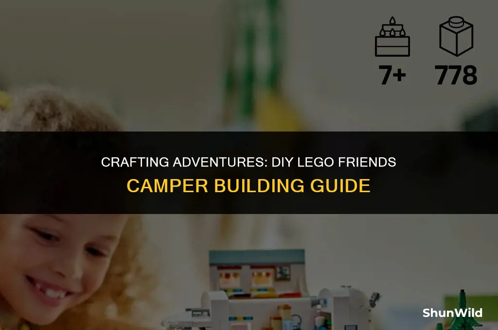 how to build lego friends camper