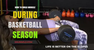 Building Muscle While Playing Basketball: A Guide