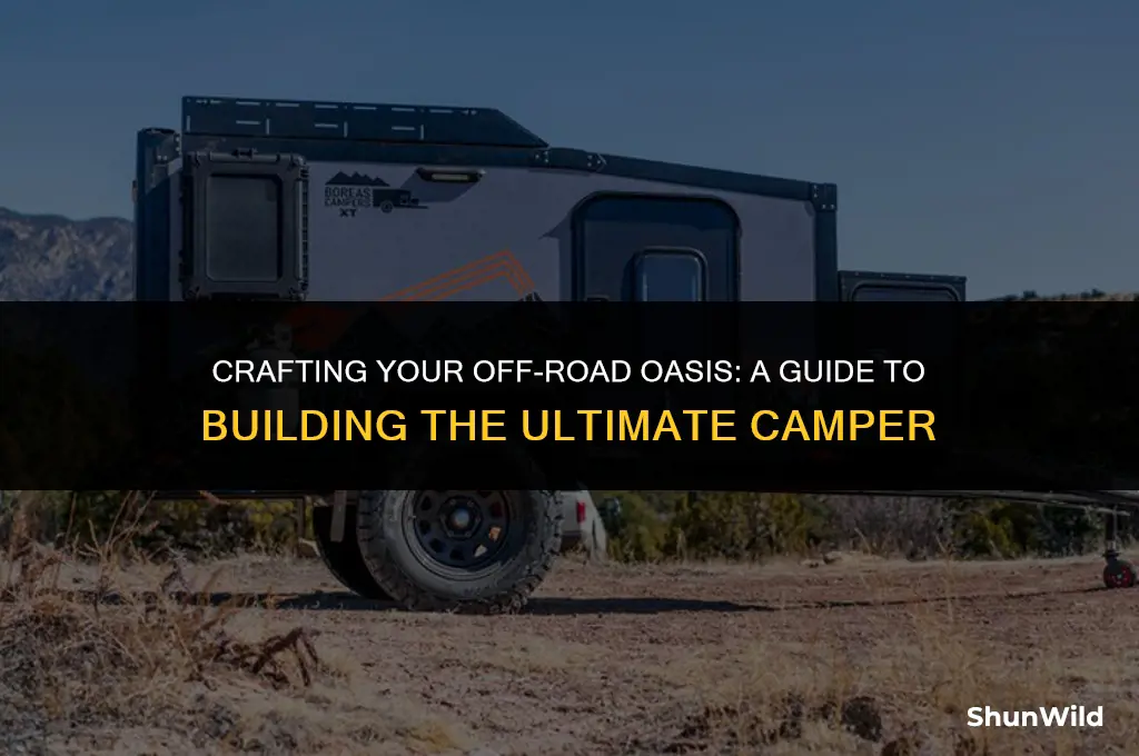 how to build off road camper