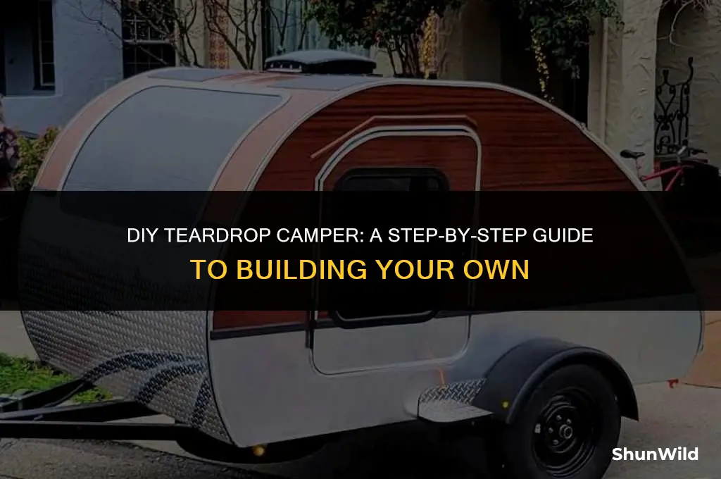 how to build small teardrop camper