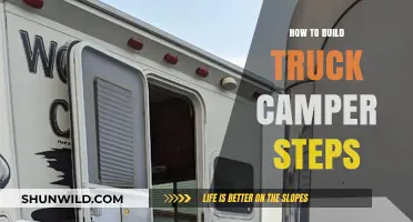 DIY Guide: Constructing Sturdy Steps for Your Truck Camper