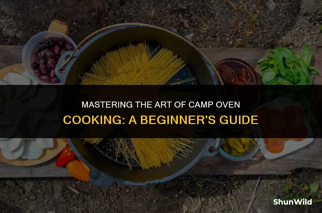 how to burn in camp oven