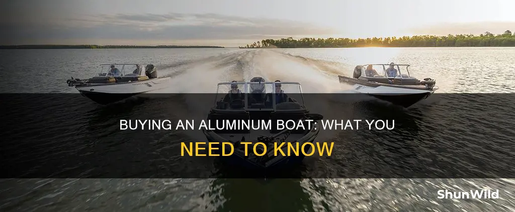 how to buy aluminum boat