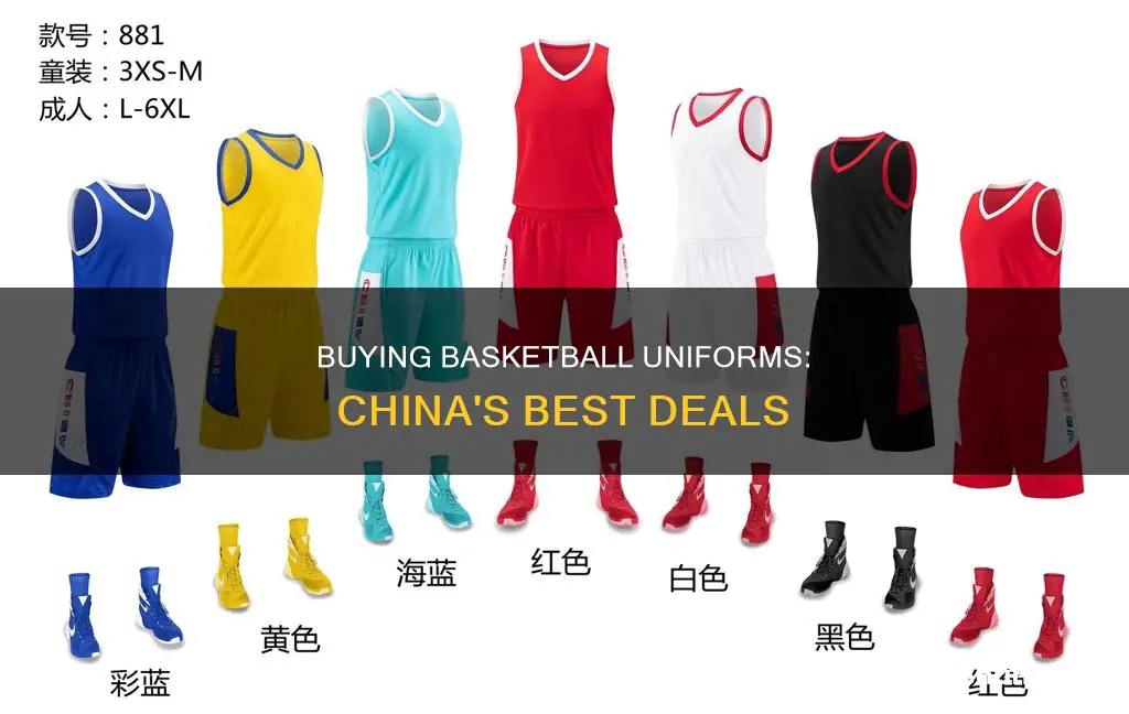how to buy basketball unifoms from china