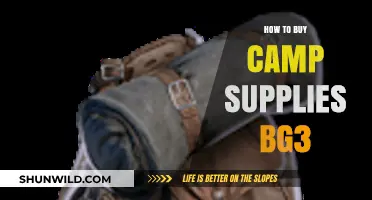 Essential Guide to Purchasing Camp Supplies for Baldur's Gate 3