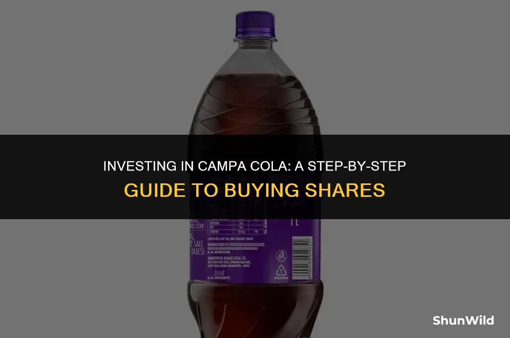 how to buy campa cola share