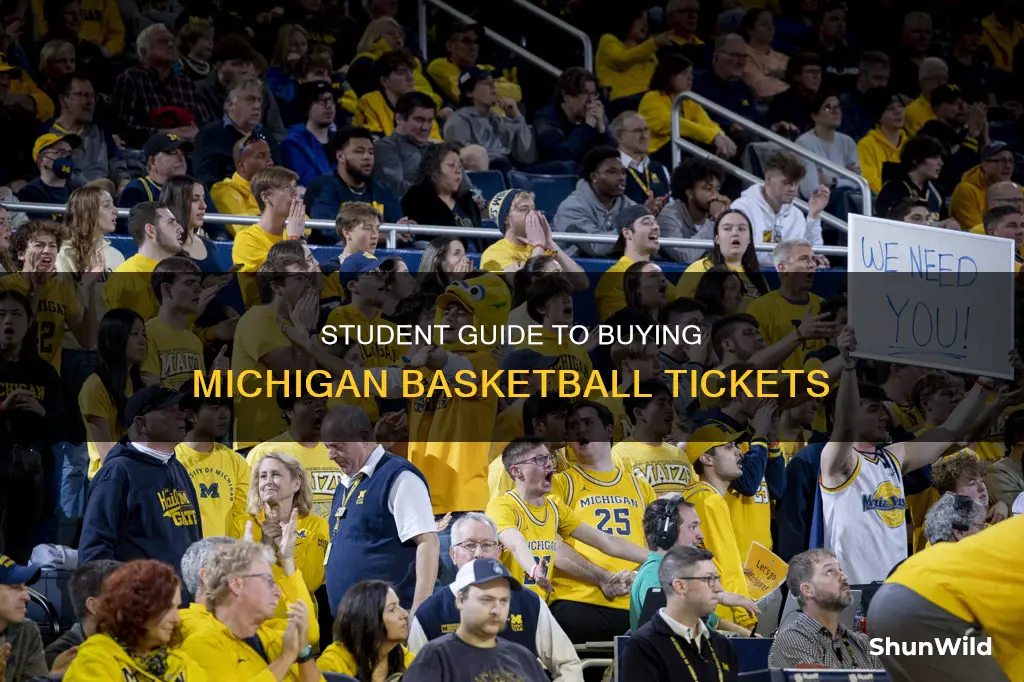 how to buy michigan basketball tickets as a student